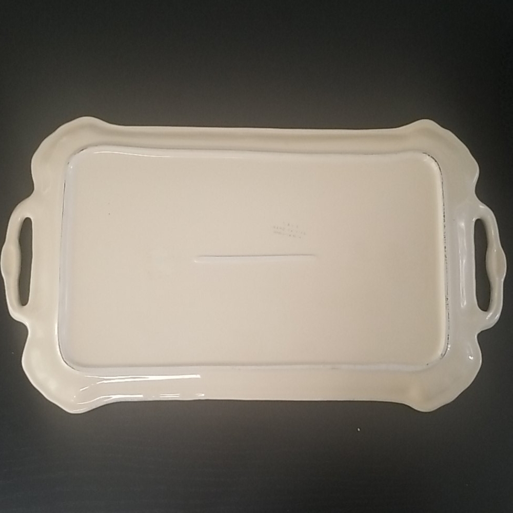 Ceramic Handpainted Platter - Picture 2 of 3